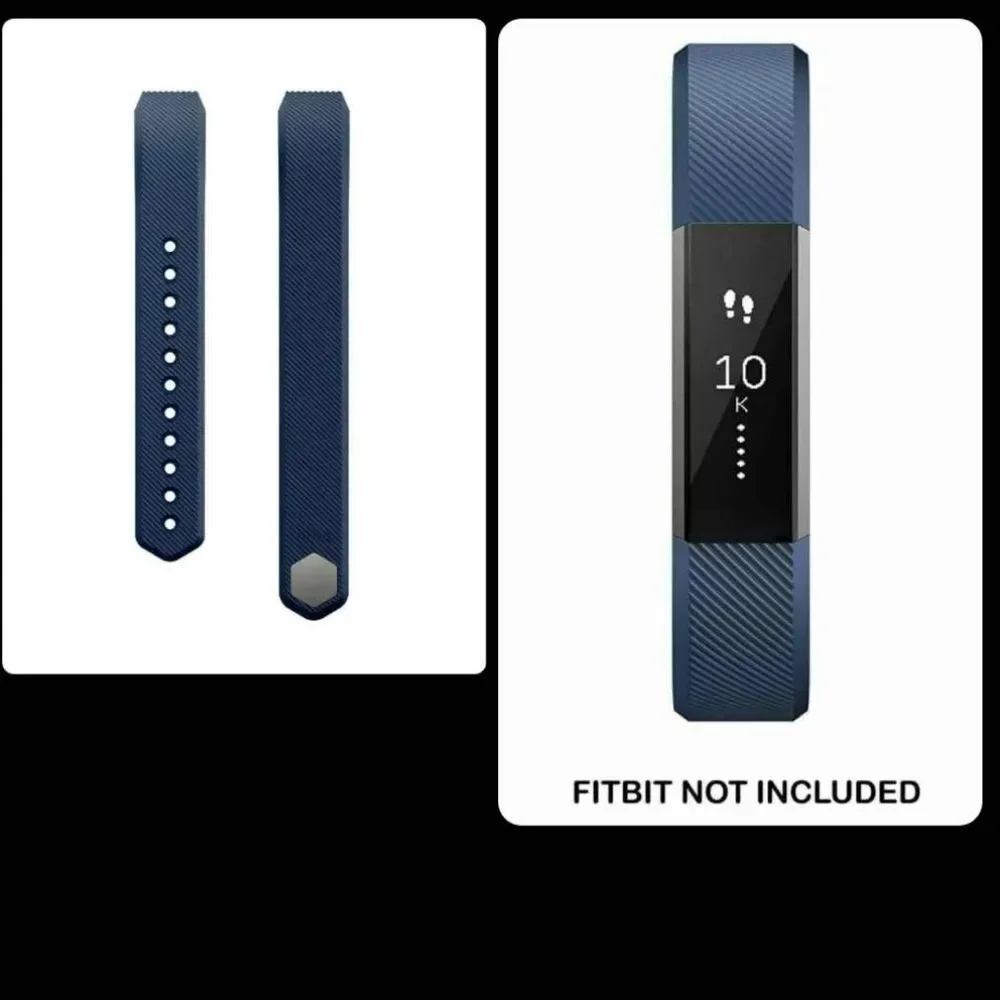 Fitbit Alta Classic Accessory Band Blue Unisex Large Authentic New in Box